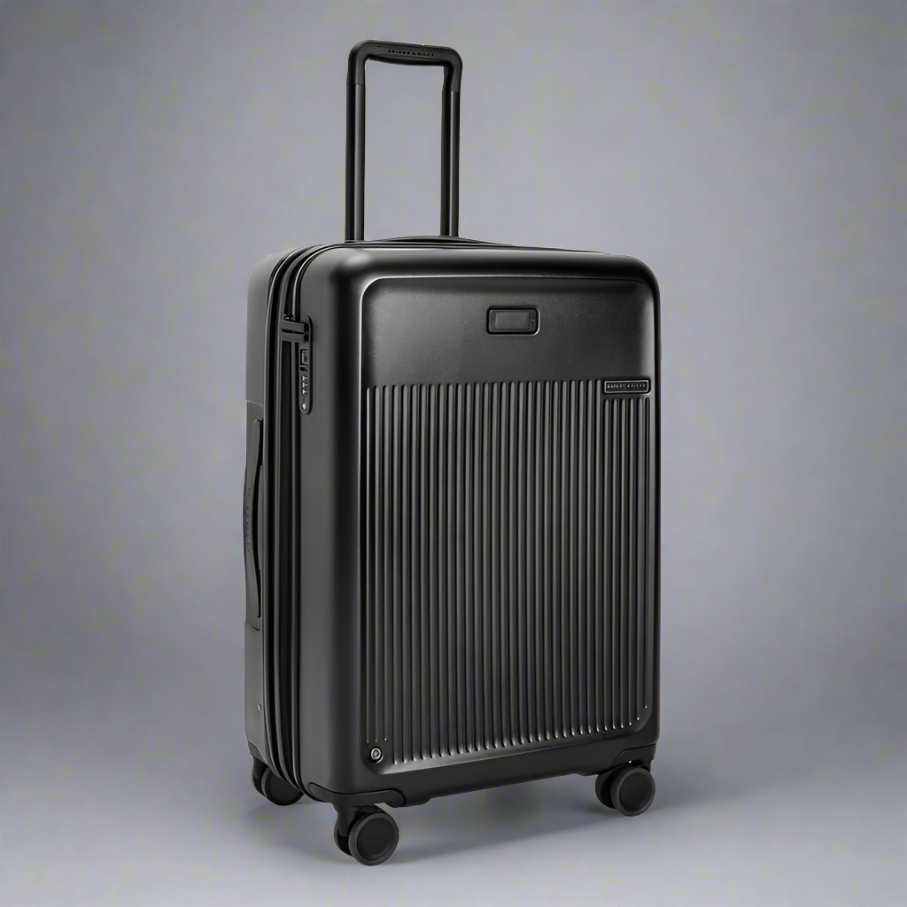 Briggs & Riley Sympatico 3.0 Medium 27" Hardside Expandable Spinner (Free Monogram)- SU327CXSP Black