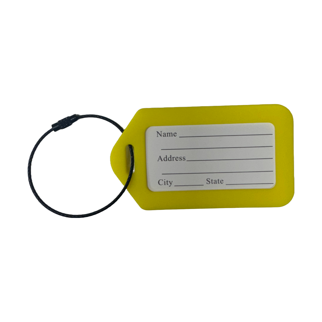 Lightweight Plastic Luggage Tag