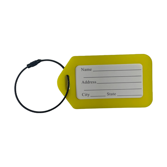 Lightweight Plastic Luggage Tag