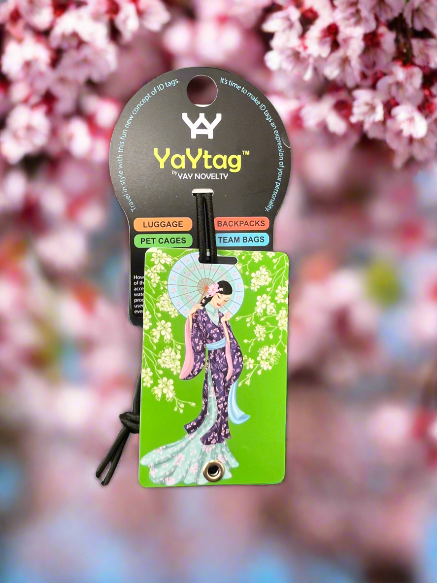 YAY Luggage Tags Oriental Beauty