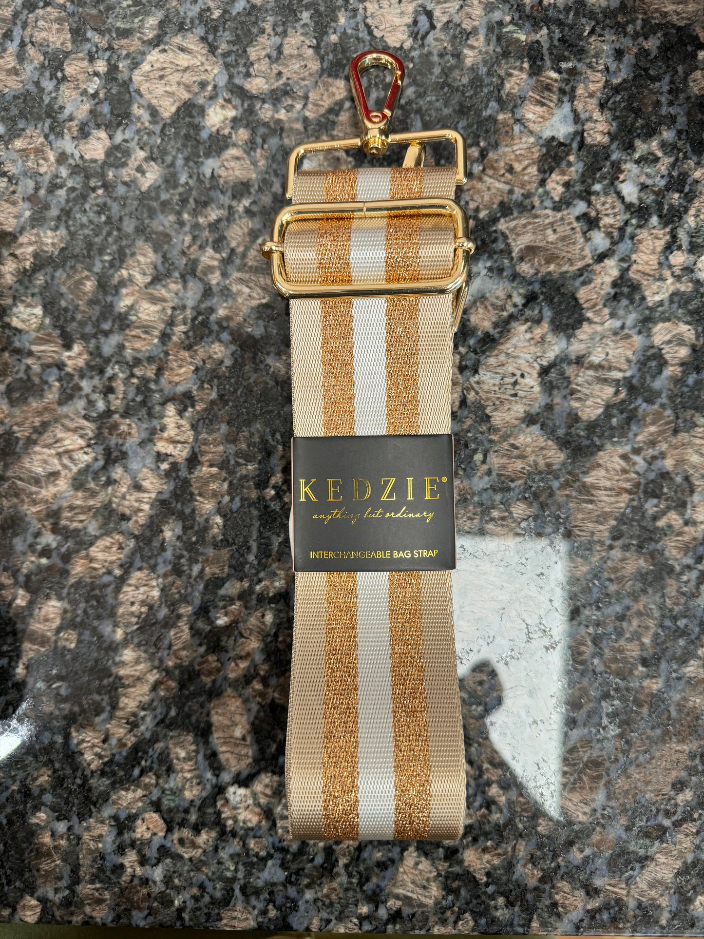 Kedzie Bag Straps- Assorted Designs Rose Gold Gold White