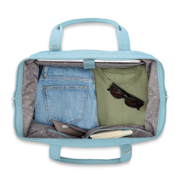 Samsonite COMPANION BAGS Drop Bottom Weekender Laptop Duffle w/ trolley sleeve passthrough