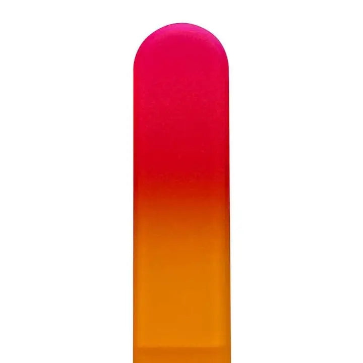 Czech Crystal Nail File - Size Medium- Classy Color Collection Magenta Gold