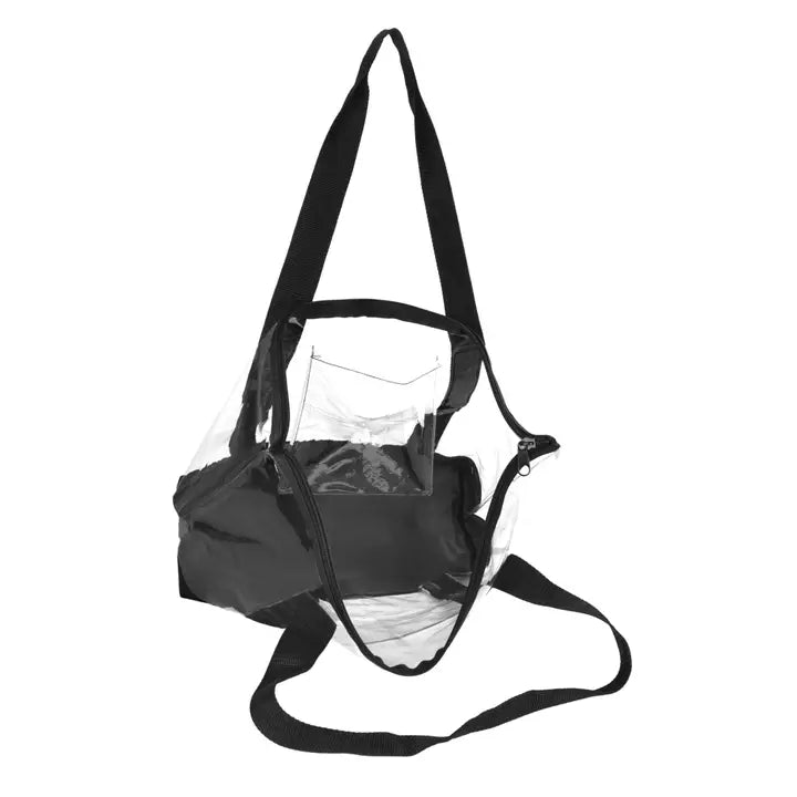Dalix Clear Shopping Tote