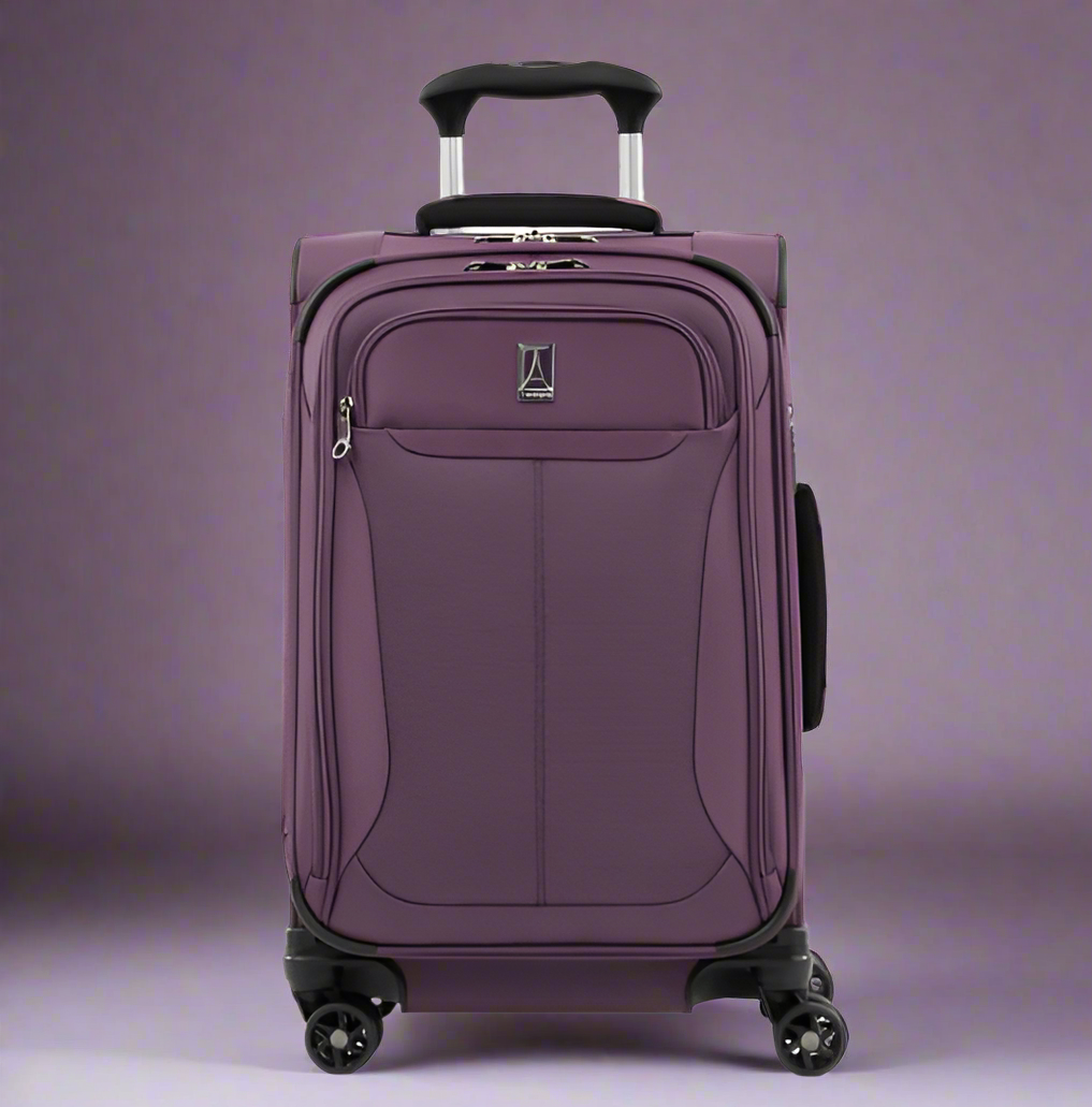 Travelpro TourLite Carry-On Softsided Expandable Spinner-TP8008S61 Deep Purple