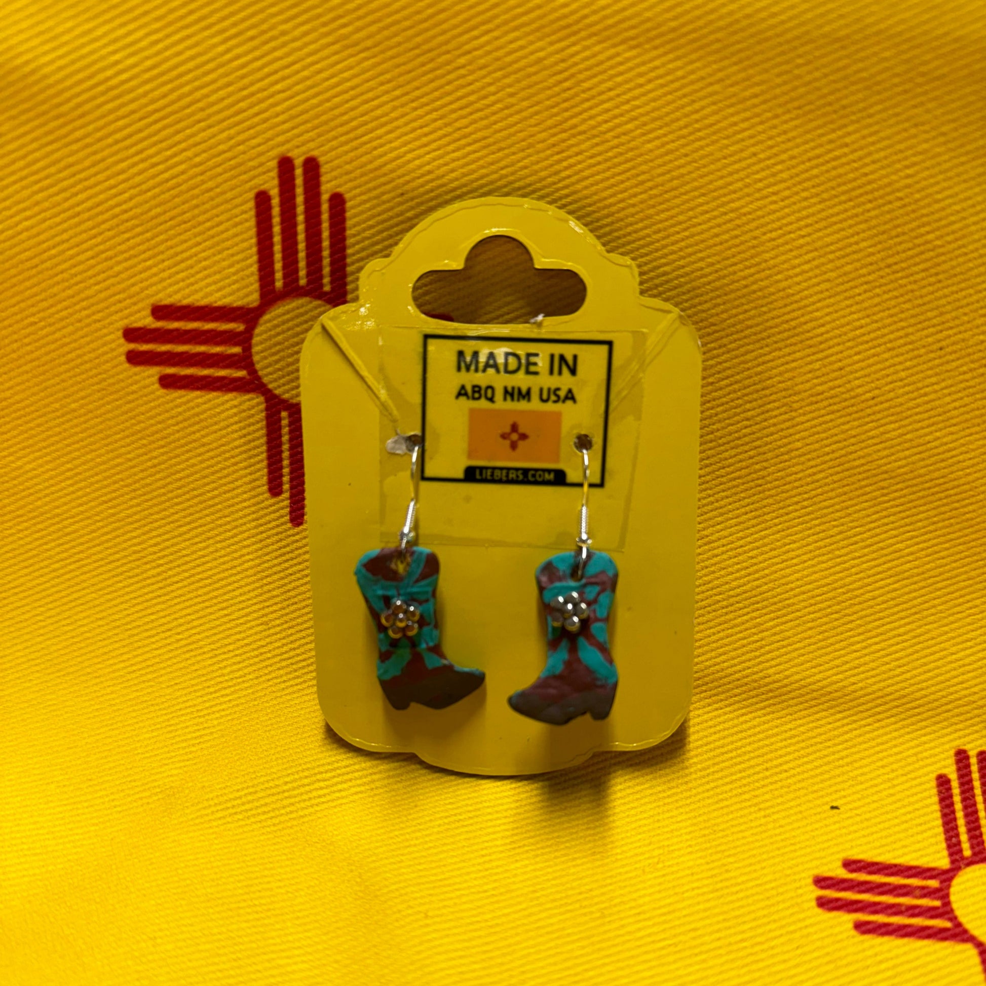 Lieber's Luggage® Lab- Earrings Handcrafted in ABQ NM