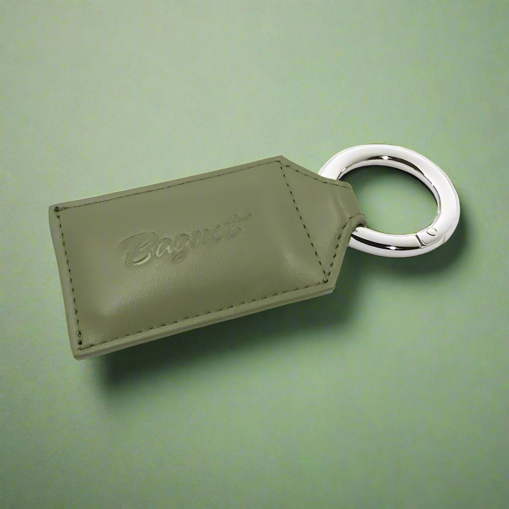 Bagnet Magnetic Bag Clip- Faux Leather Sage
