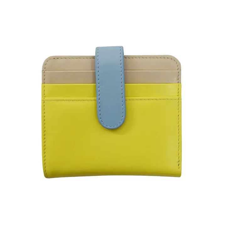 ili New York Bi-Fold RFID Credit Card Wallet- 7301 Sorrento