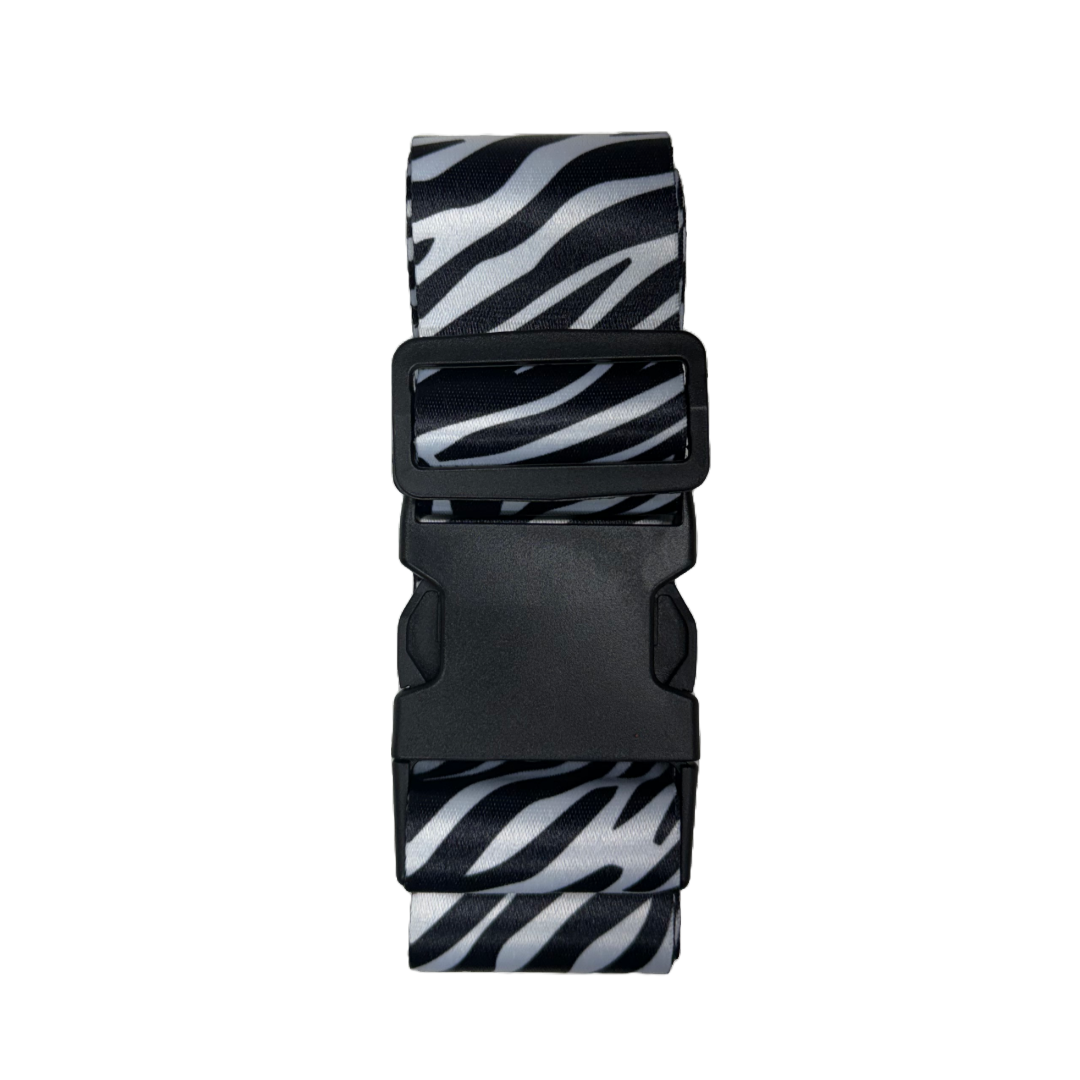 Luggage Strap (Approx. 35.5-71 inches) Zebra Print