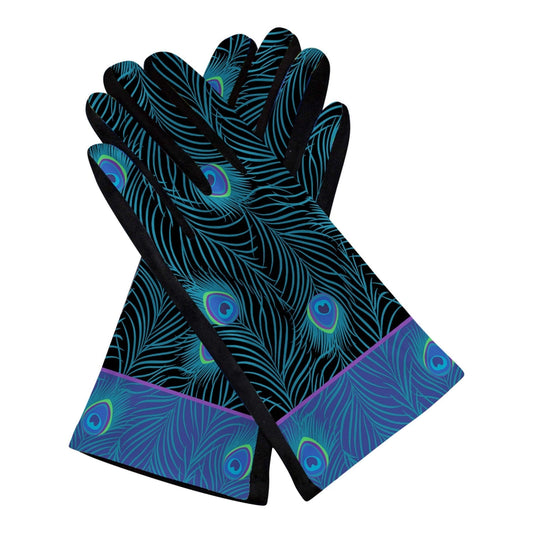 Raincaper Touch Screen Gloves Peacock