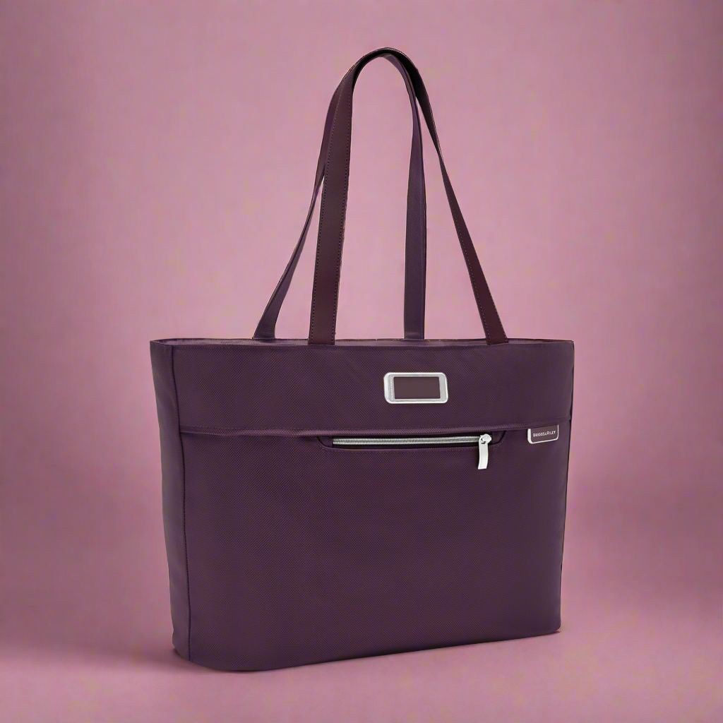 Briggs & Riley Baseline Traveler Carrying Tote (Free Monogram)- BL255 Plum