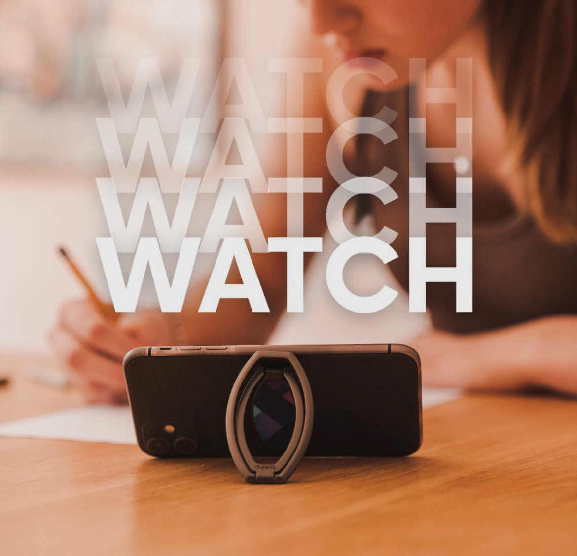 Bobino - KickFlip - PORTABLE Phone Stand