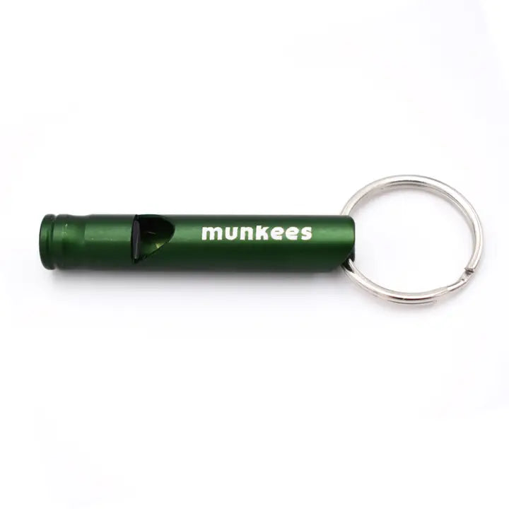 AceCamp Aluminum Safety Whistle- Small Green