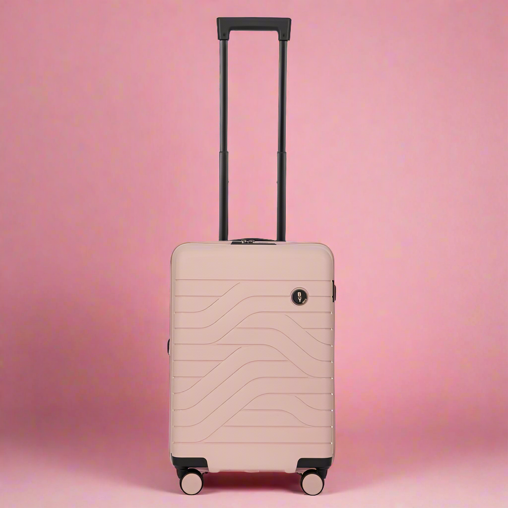 Bric's Ulisse 21" Carry-On Hardside Expandable Spinner Pearl Pink