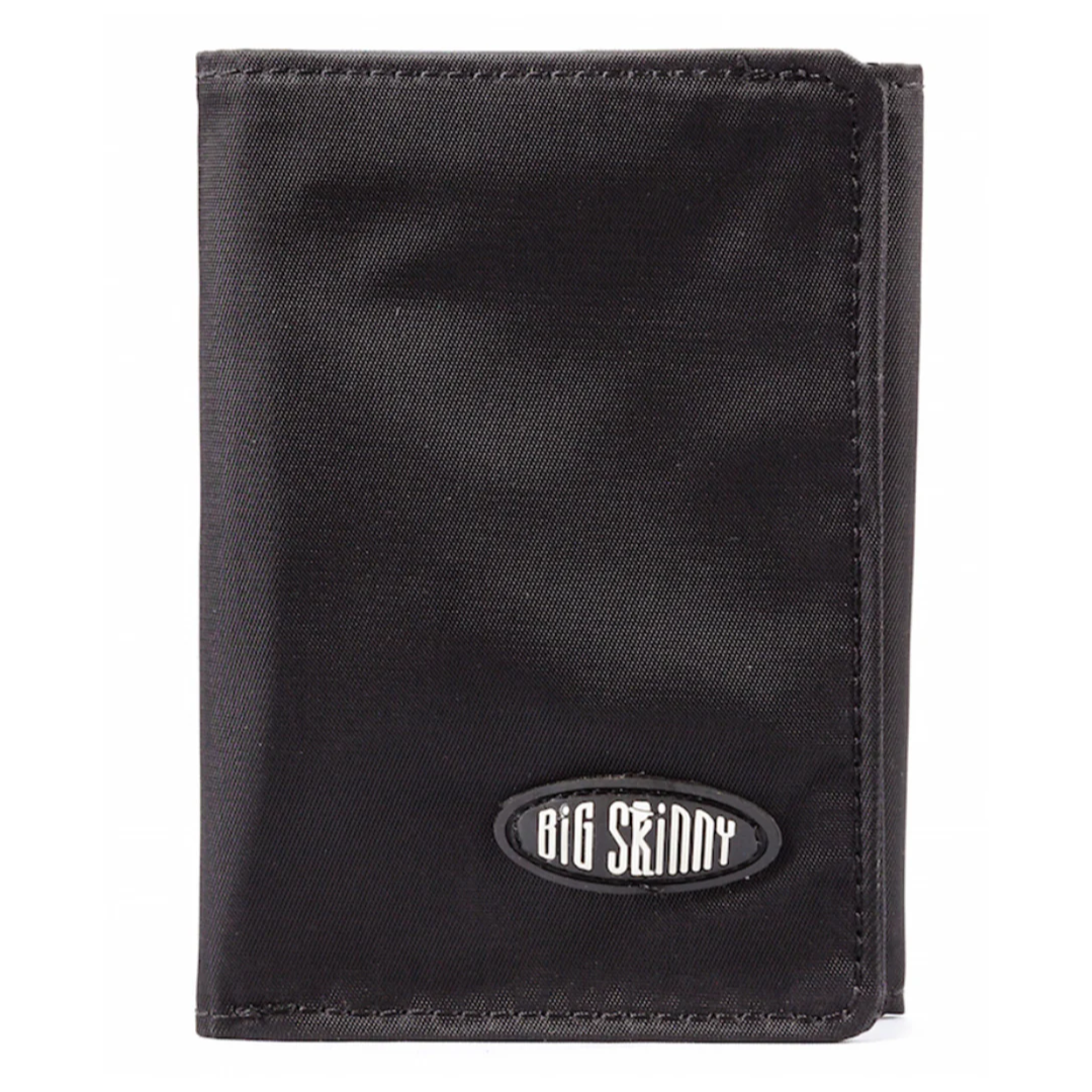 Big Skinny RFID Blocking Trifold Wallet Black