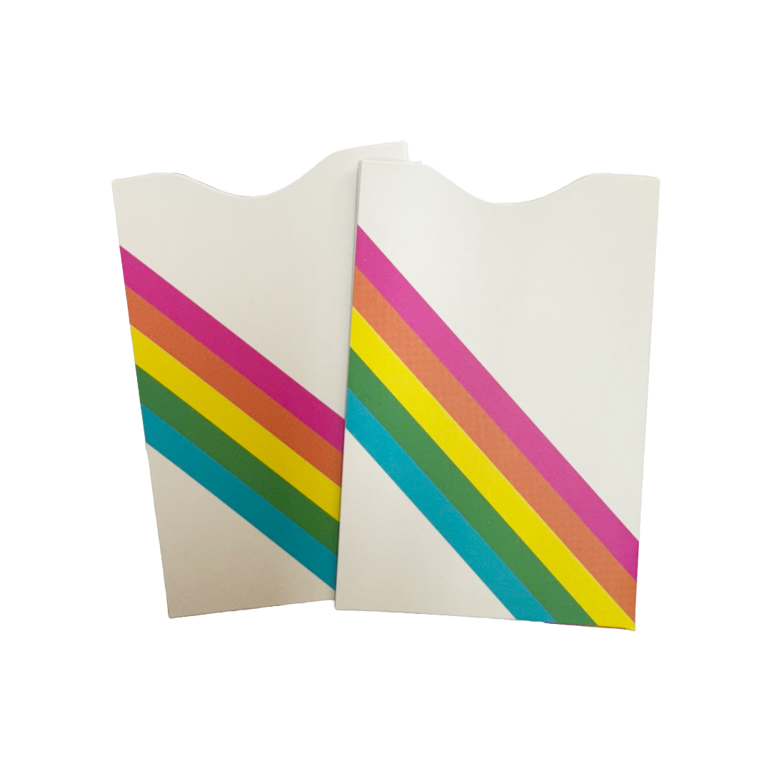 RFID Blocking Credit Card Sleeves (2 Pack)- Abstract Collection