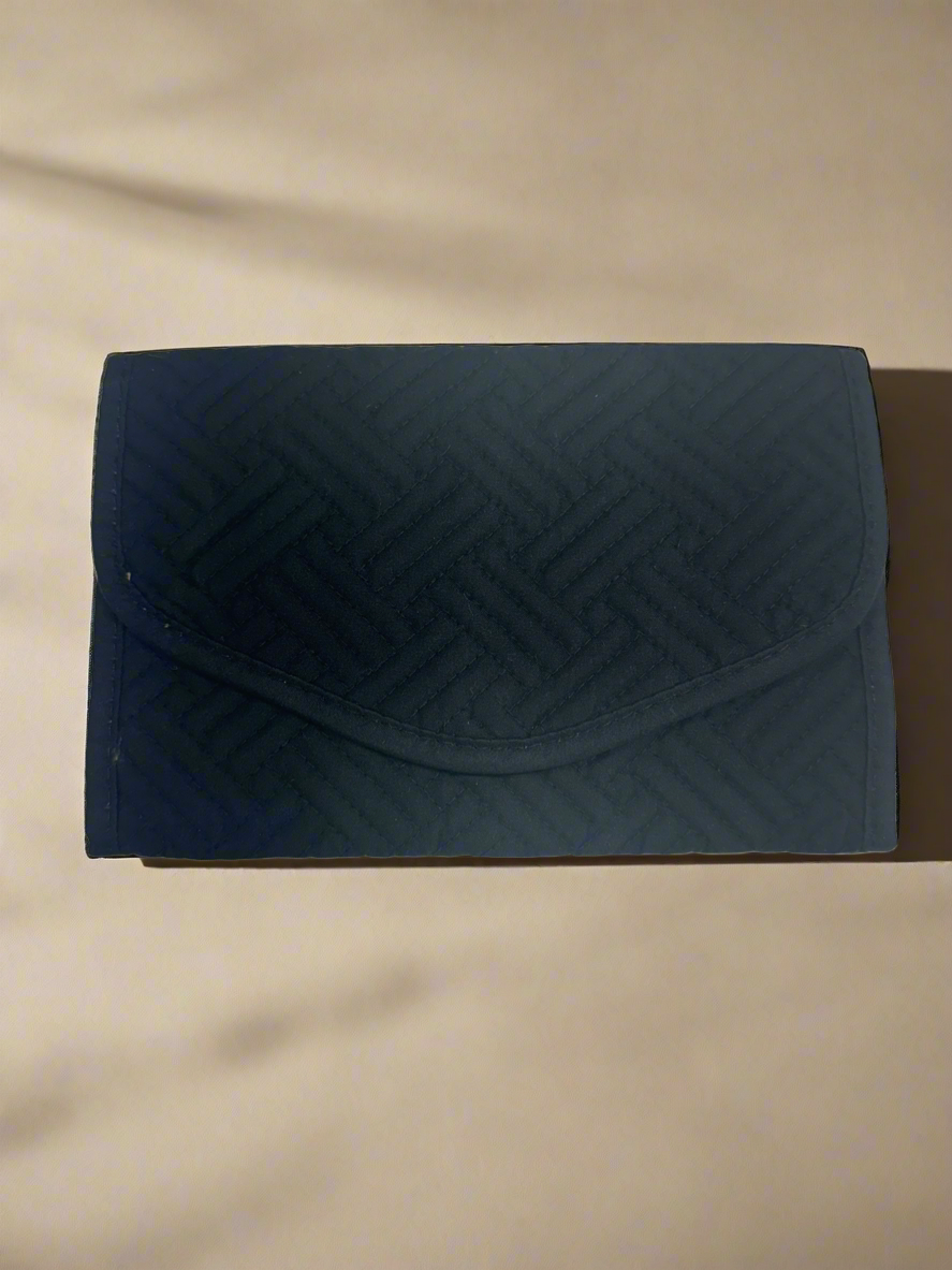 Travel Jewelry Organization Envelope- Large Black