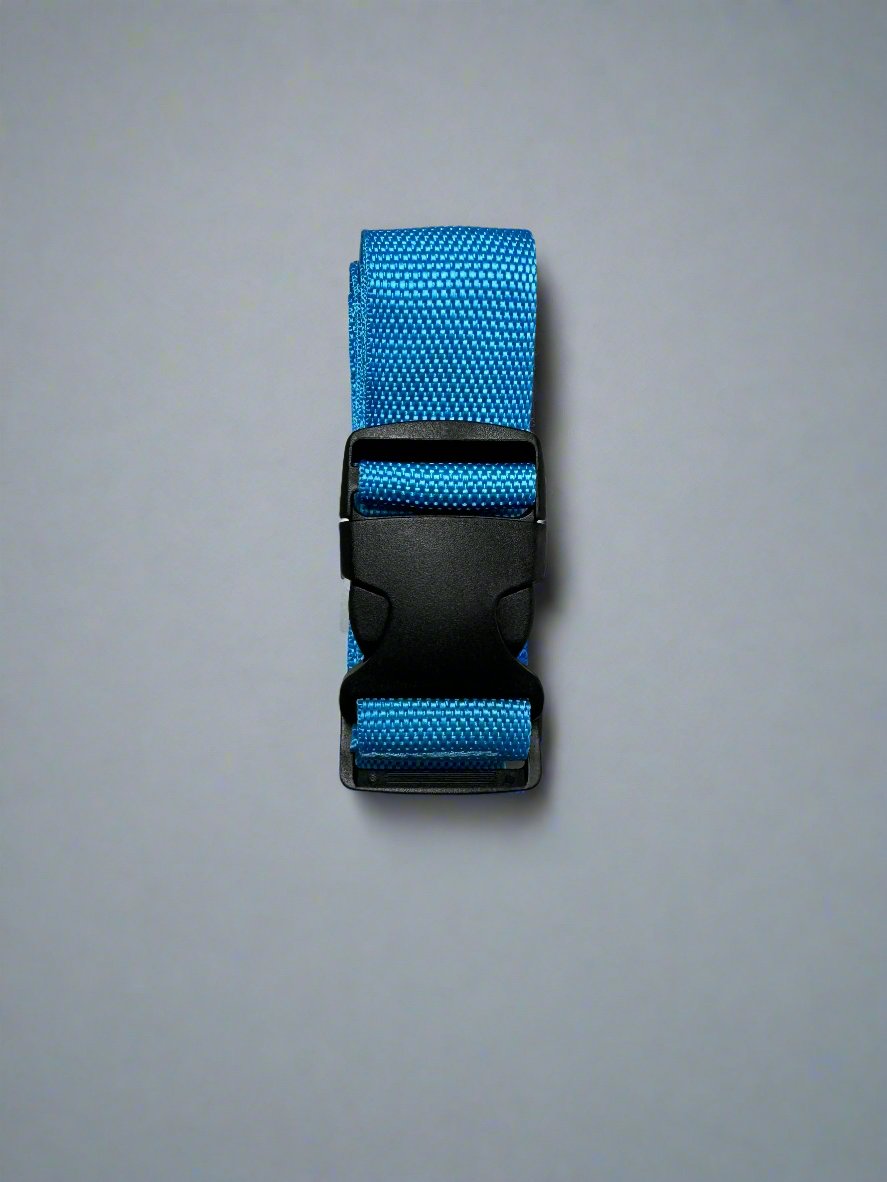 Thin Luggage Strap- 36-78 inch Blue