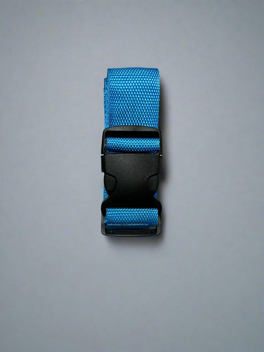 Thin Luggage Strap- 36-78 inch Blue