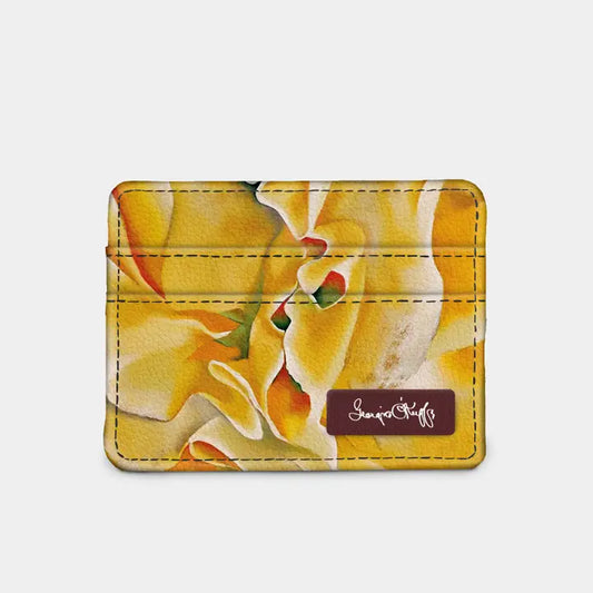 Monarque - Georgia O'keeffe Sweet Pea - Slim RFID Wallet