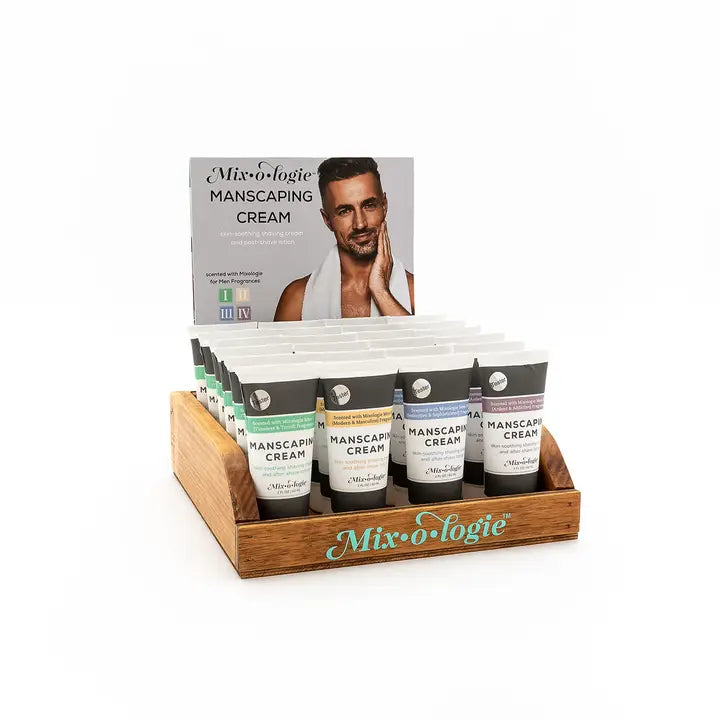 Mixologie- Manscaping Travel Sized Shaving Cream- 2 oz