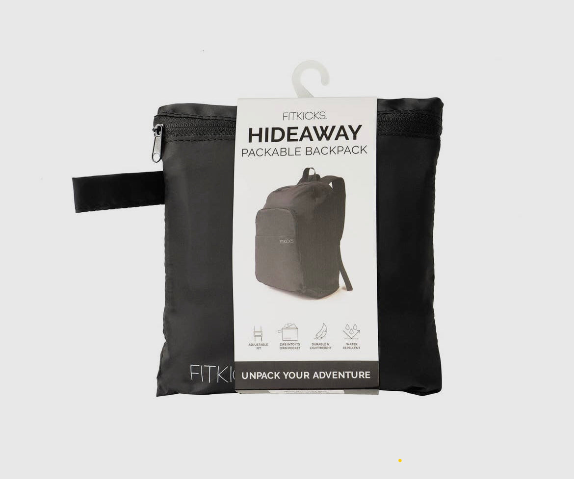 DM Merchandising - FITKICKS Hideaway Packable Backpack