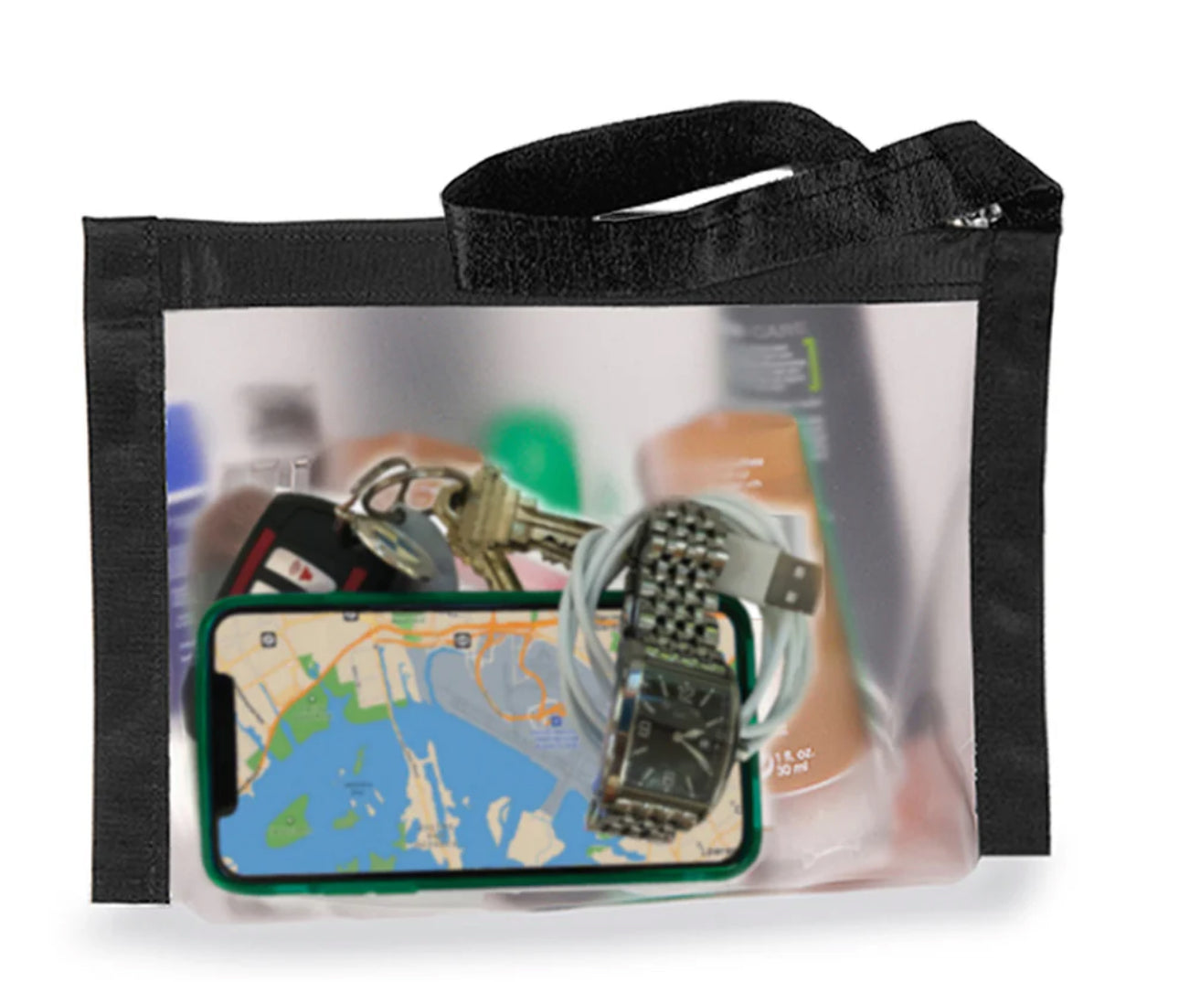 AIRQUART 3-1-1 Toiletry Travel Bag Black