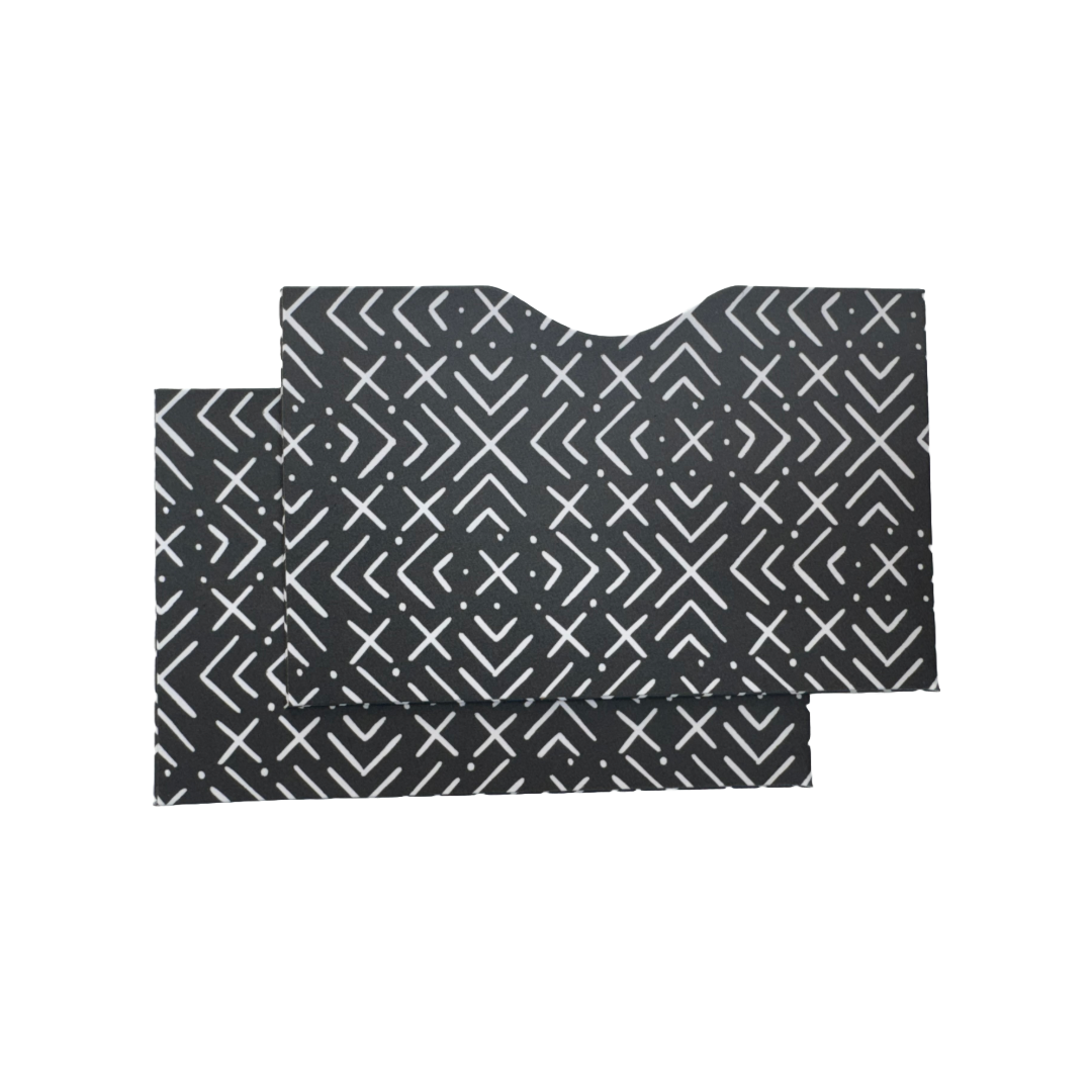 RFID Blocking Credit Card Sleeves (2 Pack)- Abstract Collection