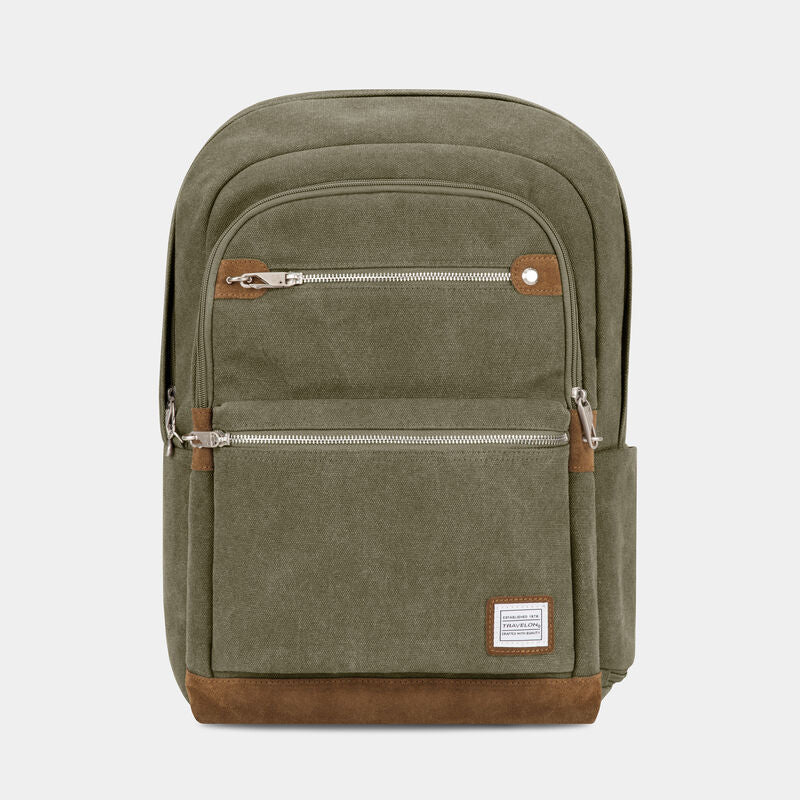 Travelon Anti-Theft Heritage Backpack with Anti-Theft Protection Sage