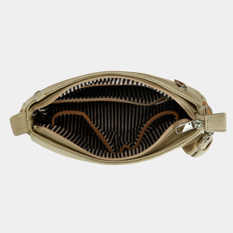 Travelon RFID Anti-Theft Heritage Saddle Crossbody