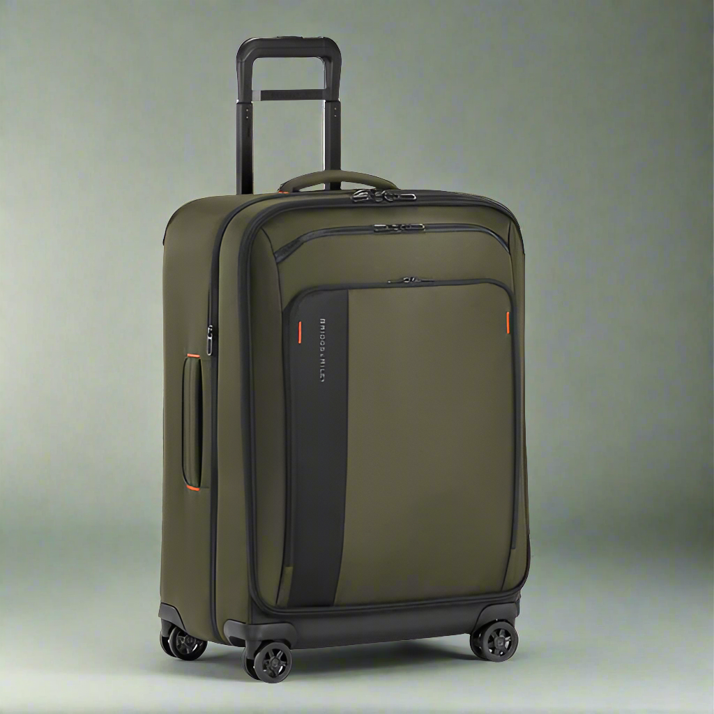 Briggs & Riley ZDX 26" Softside Medium Check-In Spinner- ZXU126SPX Hunter