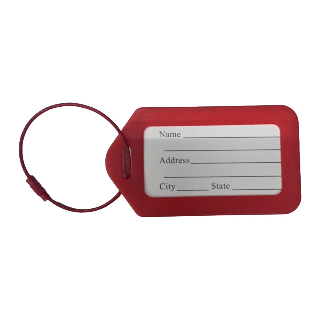 Lightweight Plastic Luggage Tag