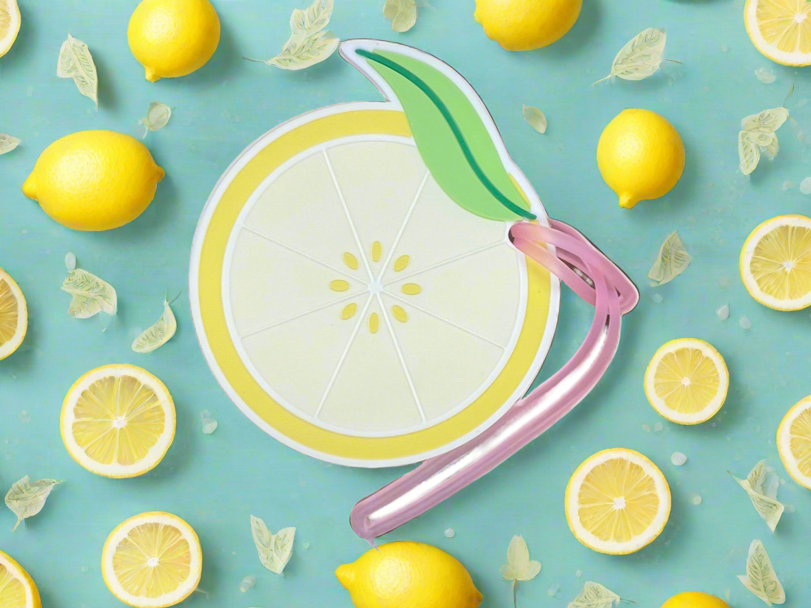 Lemon 🍋 Luggage Tag Lemon