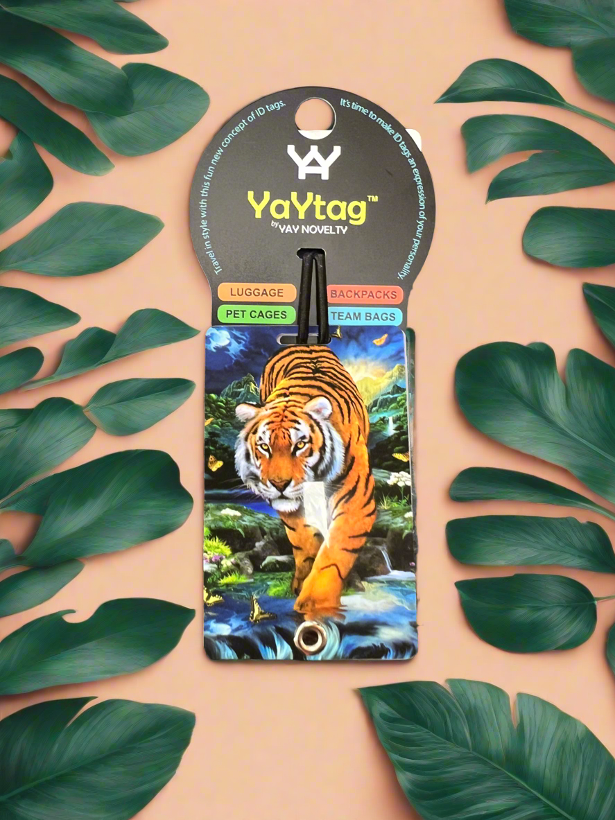 YAY Luggage Tags Tiger