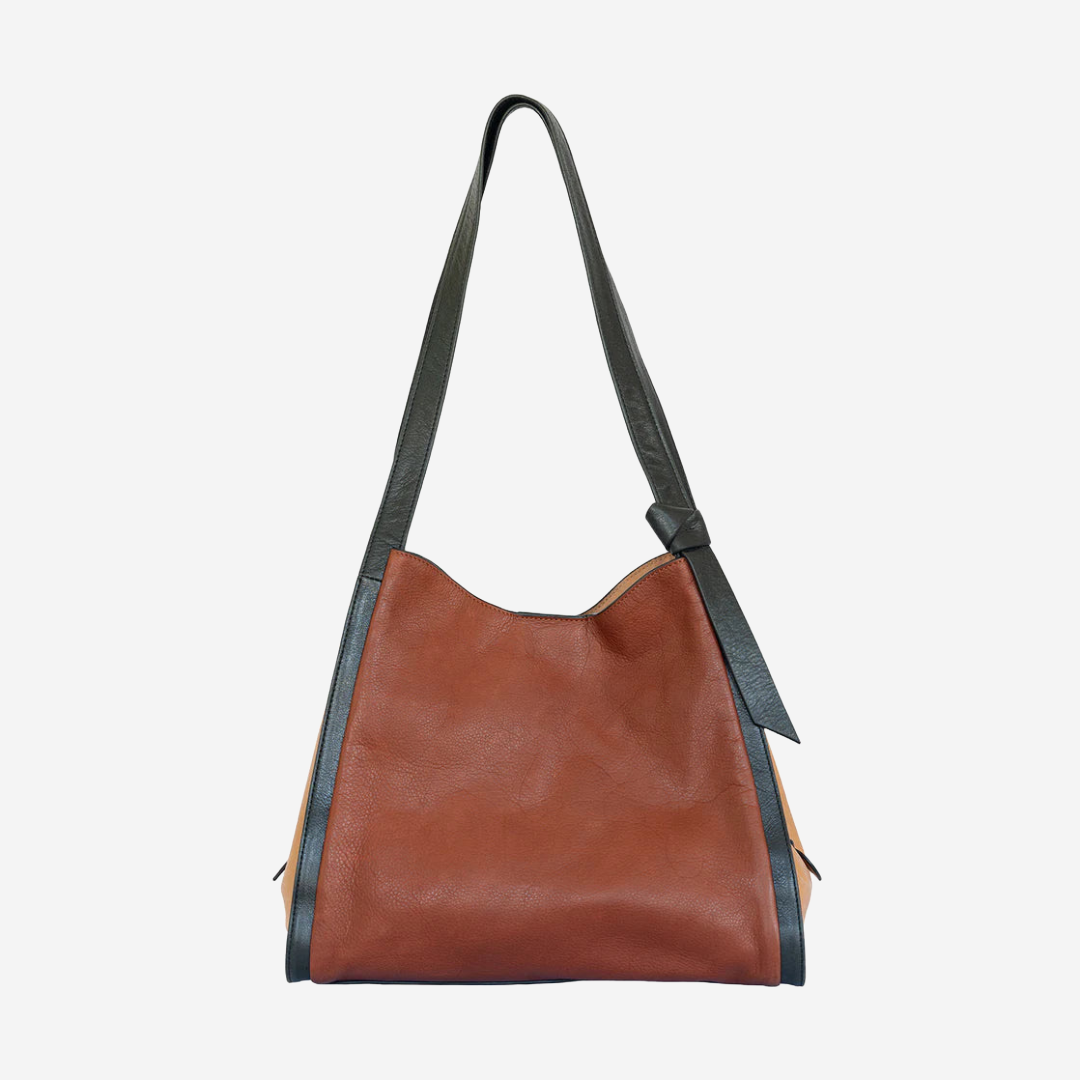 Osgoode Marley Leather RFID Celeste Shoulder Bag- 7301 Brandy