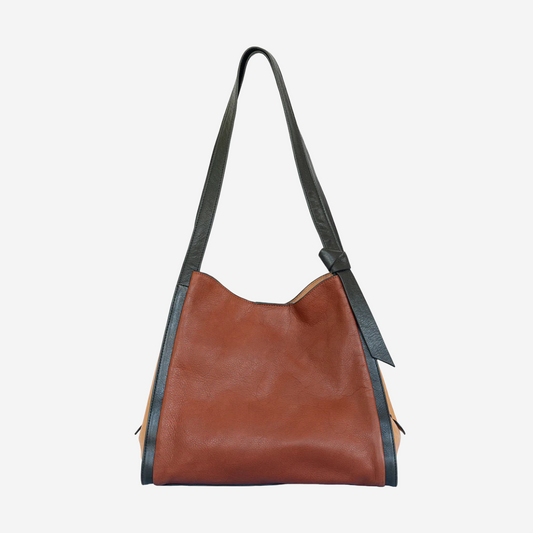 Osgoode Marley Leather RFID Celeste Shoulder Bag- 7301 Brandy