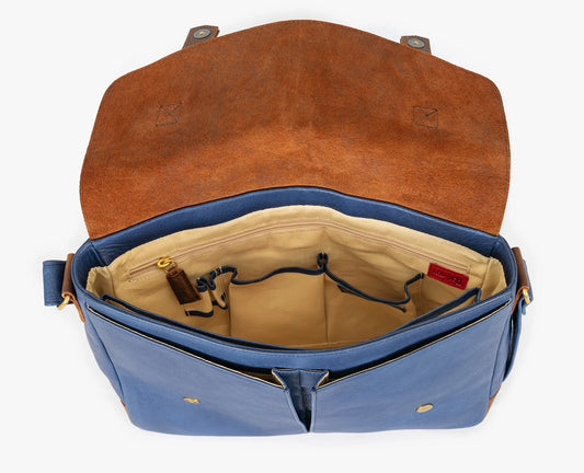 Osgoode Marley Leather Edmund Classic Messenger Bag with RFID