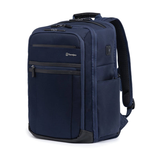 On Sale- Travelpro Crew™ Executive Choice™ 3 Large Travel Backpack with RFID- 4052058 Patriot Blue