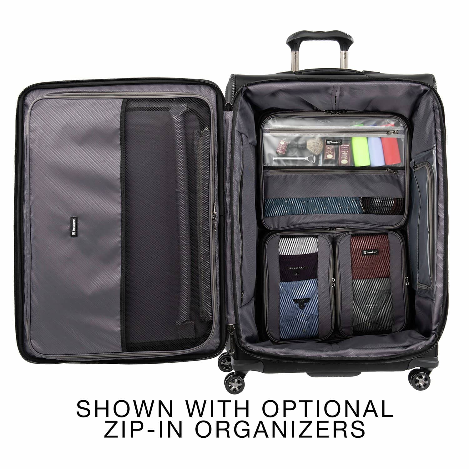 Final Sale- Crew™ VersaPack™ 29" Large Check-In Softsided Expandable Spinner with Suiter (closeout)- 4071869