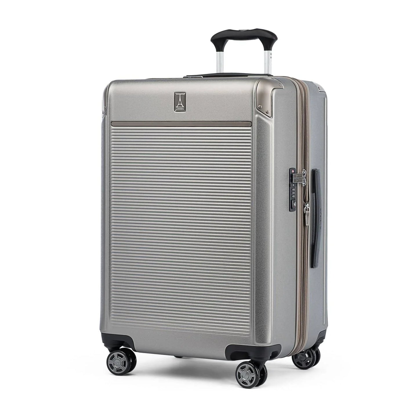 Travelpro Platinum® Elite Medium Check-In Expandable Hardside Spinner- 4092095 Metallic Sand