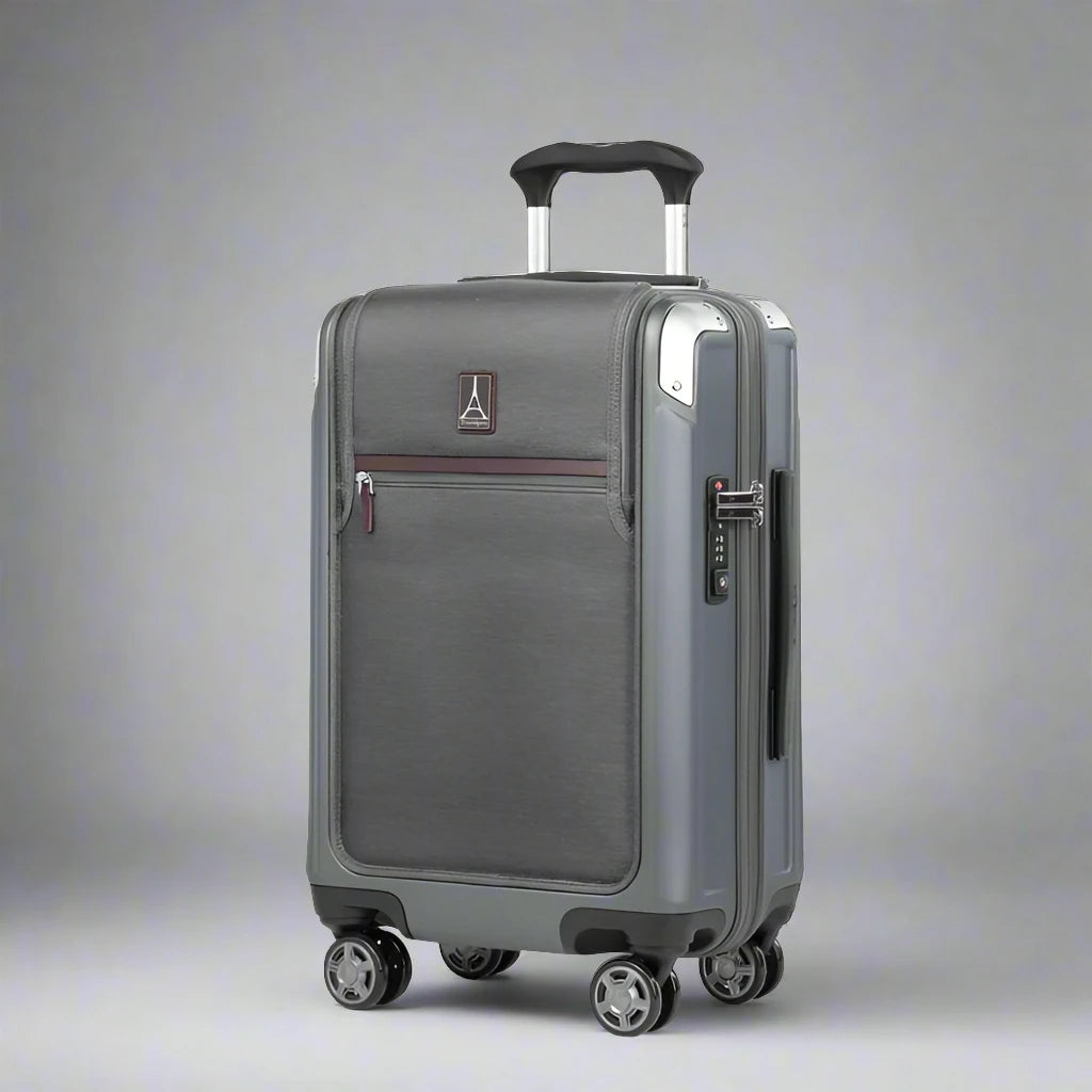 Travelpro Platinum® Elite Carry-On Business Plus Expandable Hardside Spinner- 4092096 Vintage Grey