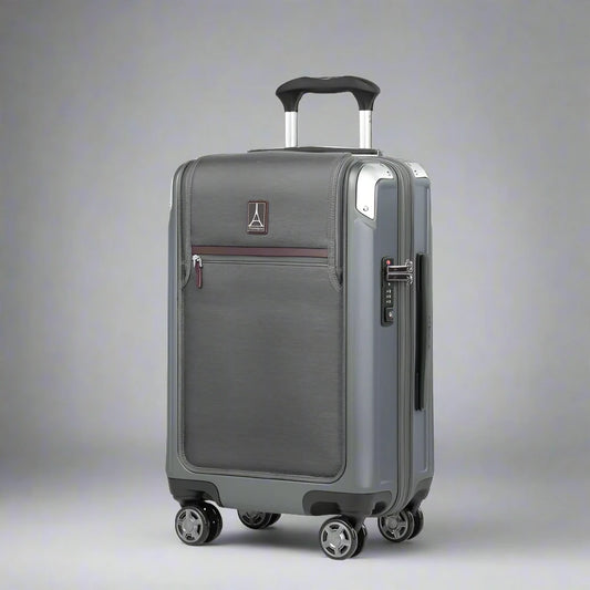 Travelpro Platinum® Elite Carry-On Business Plus Expandable Hardside Spinner- 4092096 Vintage Grey