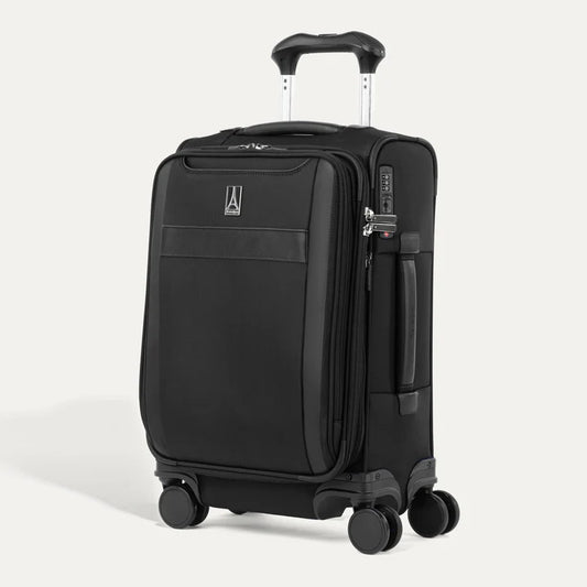 Travelpro VersaPack®+ Softside Compact Carry-On Spinner Black