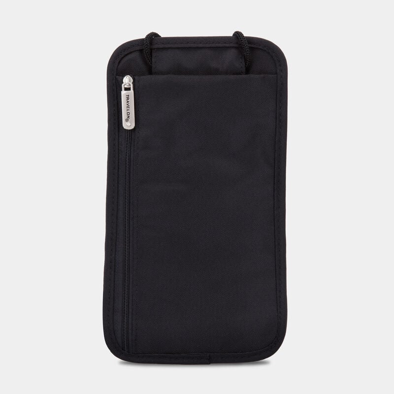 Travelon ID and Boarding Pass Holder Neck Wallet