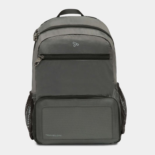 Travelon RFID Anti-Theft Packable Backpack Charcoal