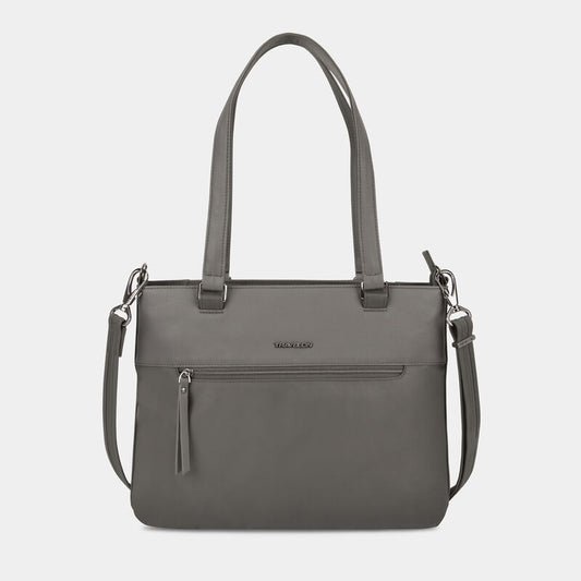 Travelon Anti-Theft RFID Addison Tote Gray