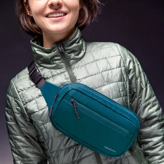 Travelon World Travel Essentials RFID Convertible Sling/Waist Pack