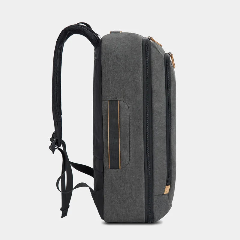 Travelon Transit RFID Carry-on Laptop Backpack with passthrough trolley sleeve