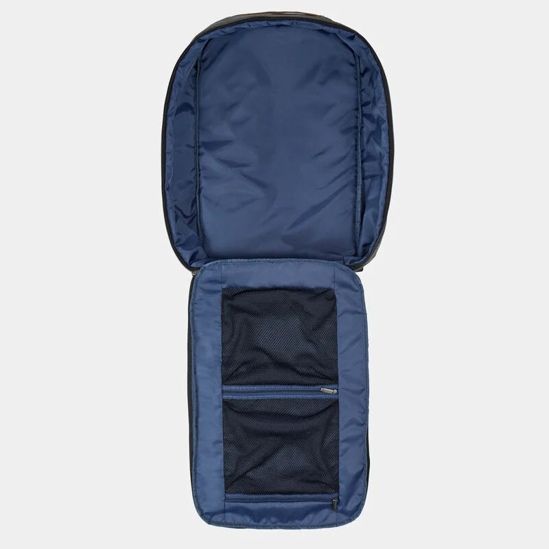 Travelon Transit RFID Carry-on Laptop Backpack with passthrough trolley sleeve