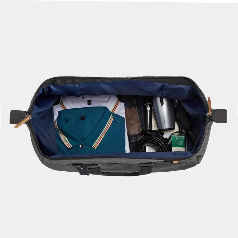 Travelon RFID Transit Carry-On Weekender Duffle with passthrough trolley sleeve